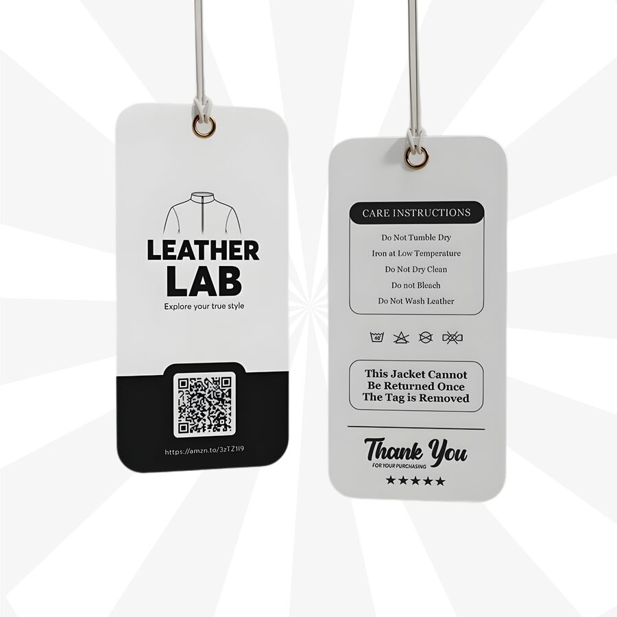 Premium custom hang tags for branding and packaging