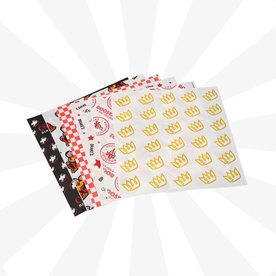 Personalized eco-friendly wrapping paper, 11.7 by 16.5 inches